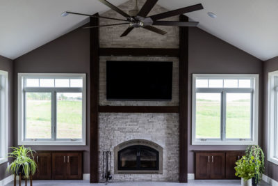 Fireplaces for Living Rooms Available at JC Huffman Cabinetry