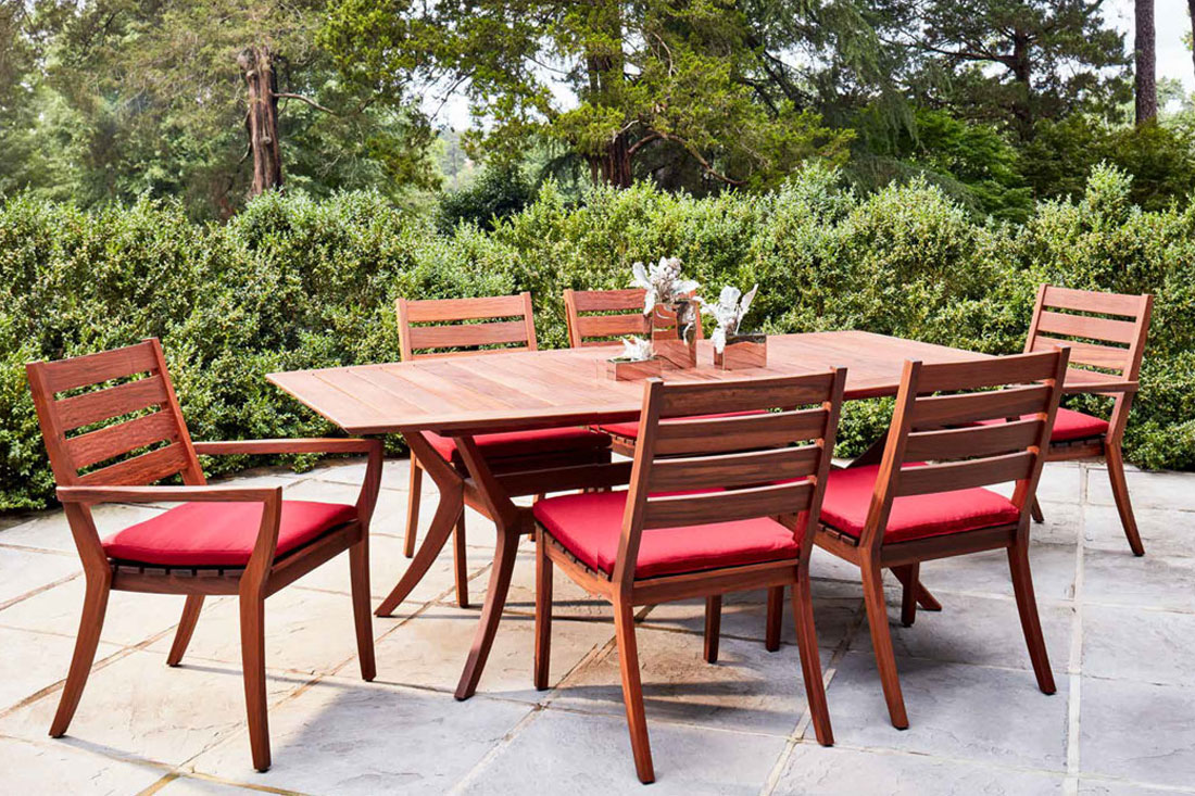 Outdoor Wood Furniture Sets at JC Huffman in Fairfield, Iowa