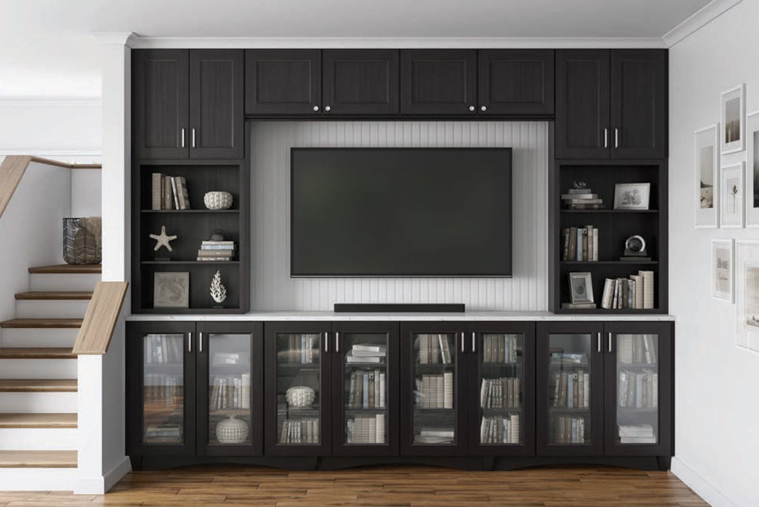RTA Affordable Entertainment Center Cabinets in Iowa