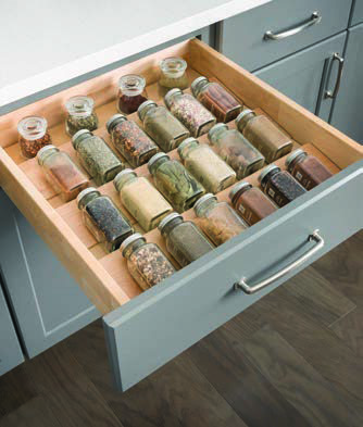 Drawer Inserts for Organizing Kitchen Cabinets