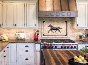 Focusing on the new trend of off white cabinet colors in your kitchen.