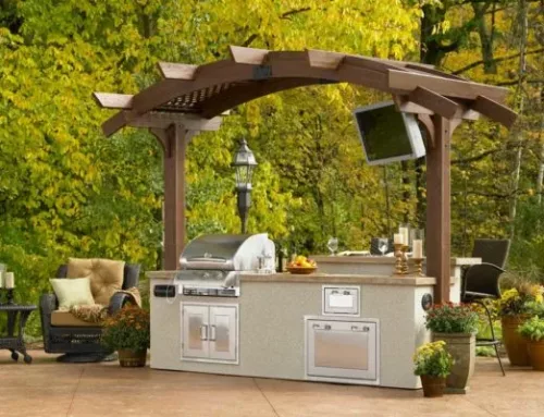 Various Options for Weatherproof Outdoor Kitchen Cabinets