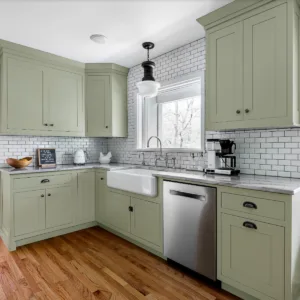 Fairfield, Iowa Farmhouse Inset Kitchen