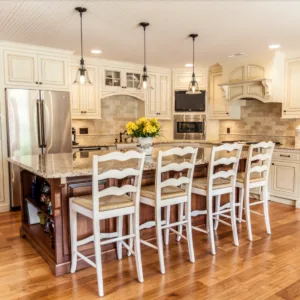 Mount Pleasant, Iowa Traditional White Kitchen