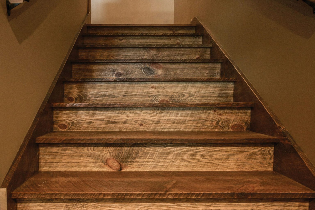 2 Wooden Staircases Available at JC Huffman in Fairfield, Iowa